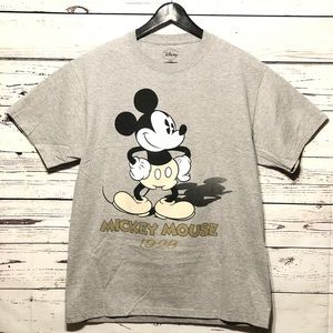 Disney Mickey Mouse T Shirt 1928 Gray Large